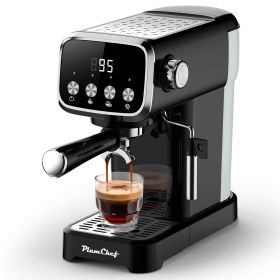 20 BAR Slim Vertical Espresso Machine with Milk Frother, Built-in Cup Warmer, 43 OZ Detachable Tank, for Rich Espresso, Americano, Latte 20 BAR Slim Vertical Espresso Machine with Milk Frother, Built-in Cup Warmer, 43 OZ Detachable Tank, for Rich Espresso, Americano, Latte